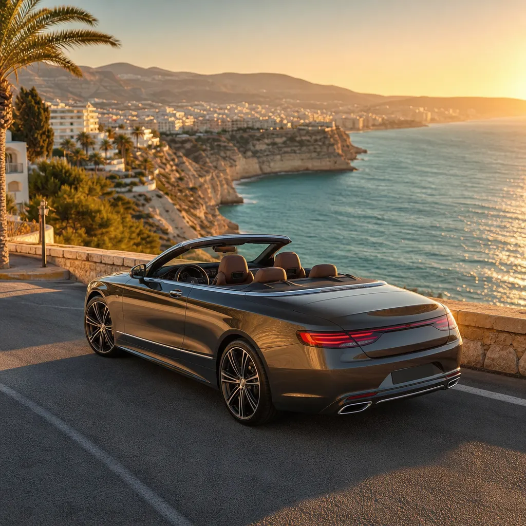 Luxury car hire in Alicante, Costa Blanca